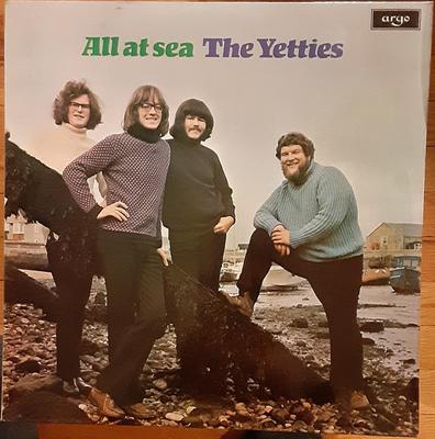 LP Record YETTIES - All At Sea ZFB86 Argo 1973 UK Folk Used