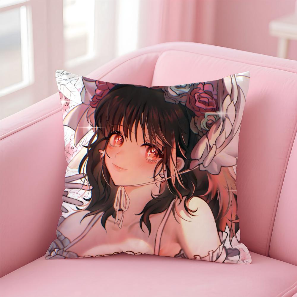 Hot Cute Japanese Anime TTamons BSide Cushion Cover Pillow Case Soft Skin Friendly Fabric Concealed Zipper
