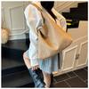 Fashion Women Shoulder Bag Large-capacity Leisure Commuting Bag with Pouch Top Handle Bag Trendy Satchel Hobo Bag Woven Tote Bag