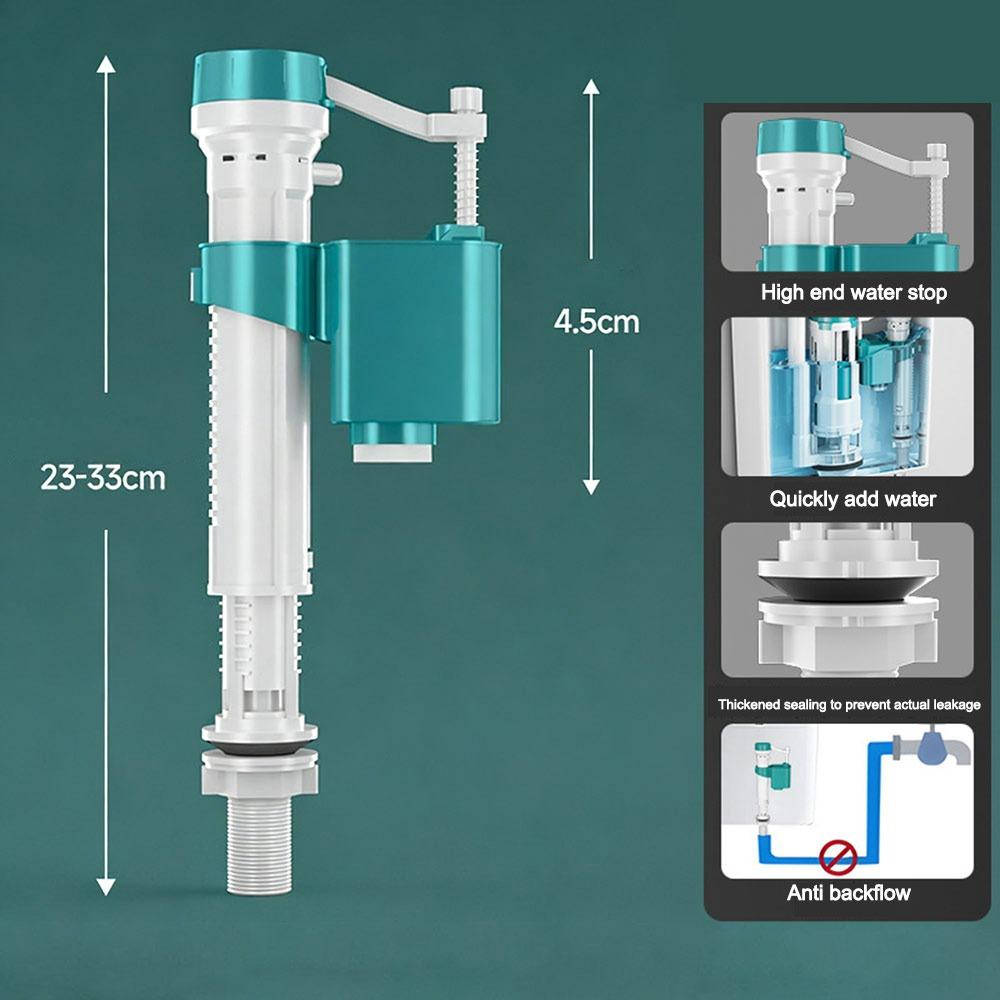 

Replacement Entry Inlet Flush Valve Adjustable Toilet Float Valve Toilet Accessories 01