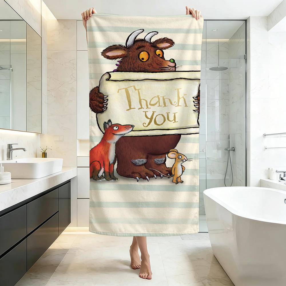Cute-GruffaloS Towel Five-Star Hotel Quality Eco-Friendly Ultra Soft Thick Towels & Beach Towels
