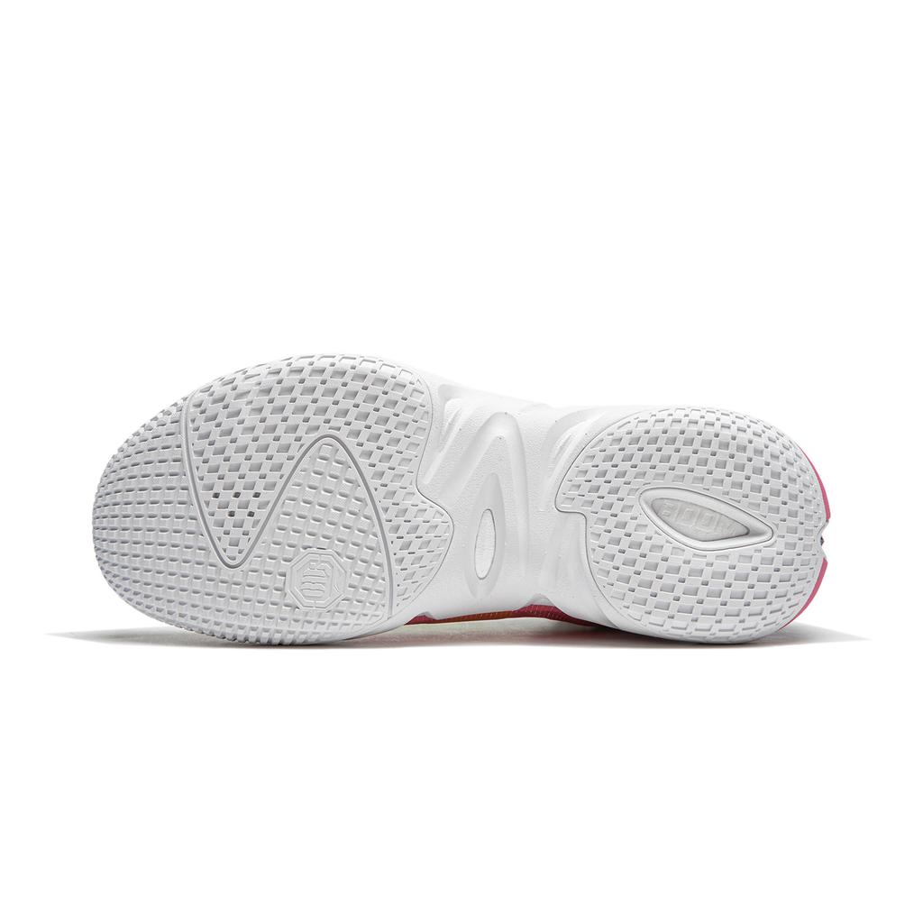 Li Ning Fan Wu 4 Militärstrategie Basketballschuhe Herren Sneaker Weiß Gelb Pink ABFU015-1