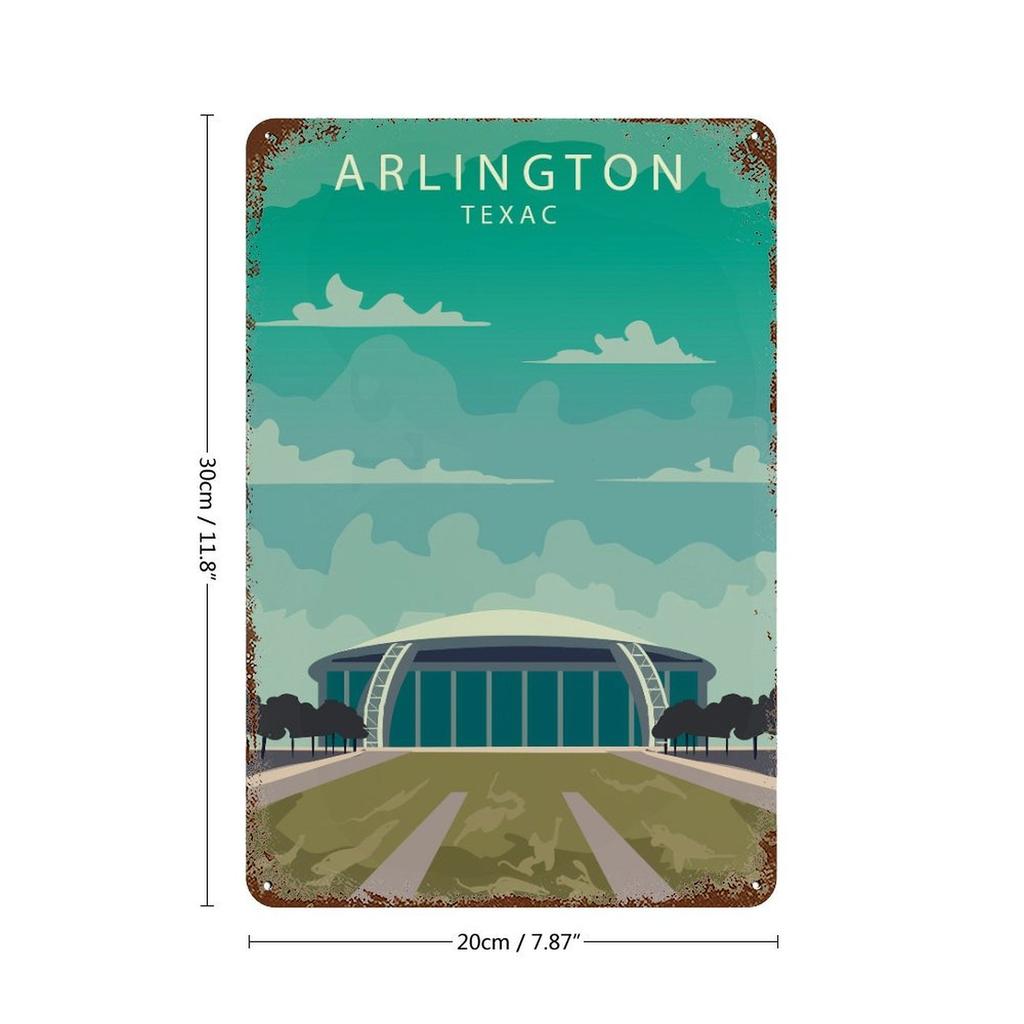 1 Stück Vertikales Rustikales Patina Metallposter 20×30cm, Vintage Blechwandschild für Café, Schlafzimmer, Garage, Bar oder Büro Klassisches Retro-Display