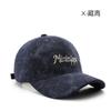 Personalized Female Retro Soft Top Corduroy Letter Embroidered Cap Outdoor Men's Sunscreen Baseball Cap