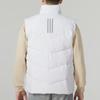 Adidas Three-Stripe Windproof Stand Collar Down Vest Men Outerwear White IS0369