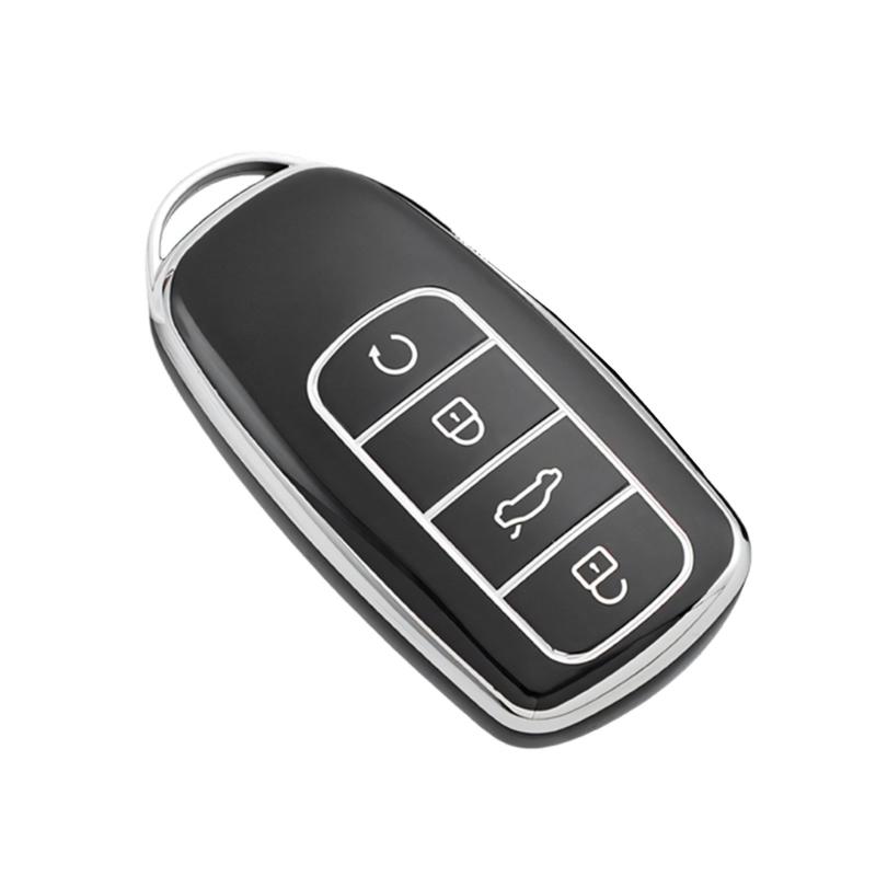 Strong TPU Protective Case Custom Fit TPU Key Fob Cover Easy To Use Designed Specifically for Chery Tiggo 8plus 8pro