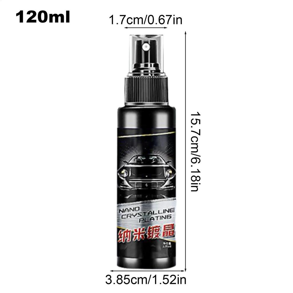 Car Coating Spray Ceramic Spray Coating for Car Paint Repair Polish Restorer Hydrophobic for Cleaning Automotive Vehicle Sedans