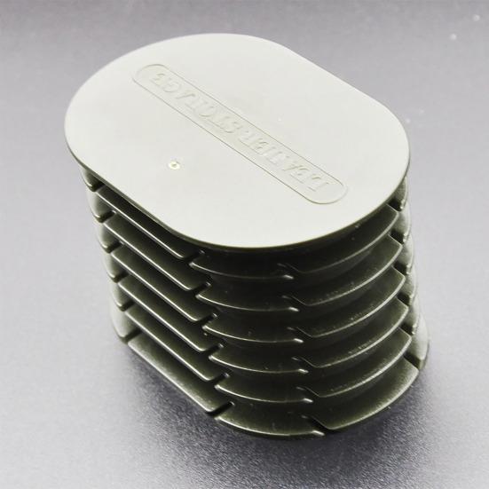 Fishing Line Storage Holder with 6 Line Slots Fishing Leader Keeper with Rigging Spools to Keep Snells And Rigs Organized