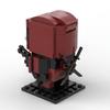 Superhero Movie Character  Brickhead Building Block Toy Gift Set
