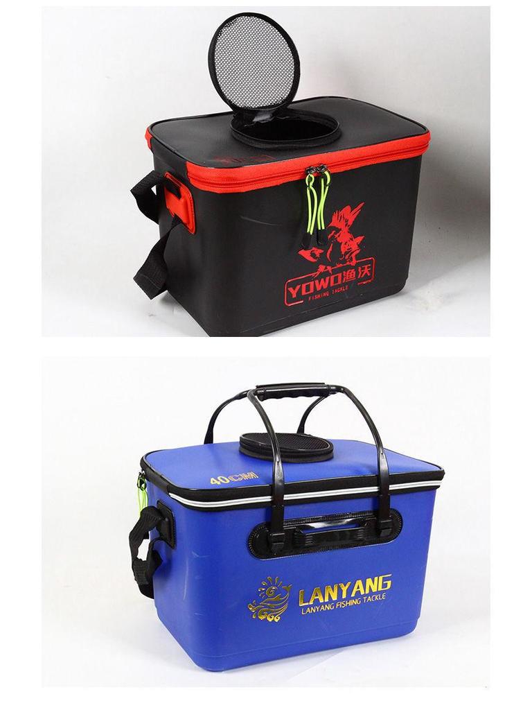EVA Hard Shell Fishing Bucket with Integrated Molding – Durable Fish Protection Gear