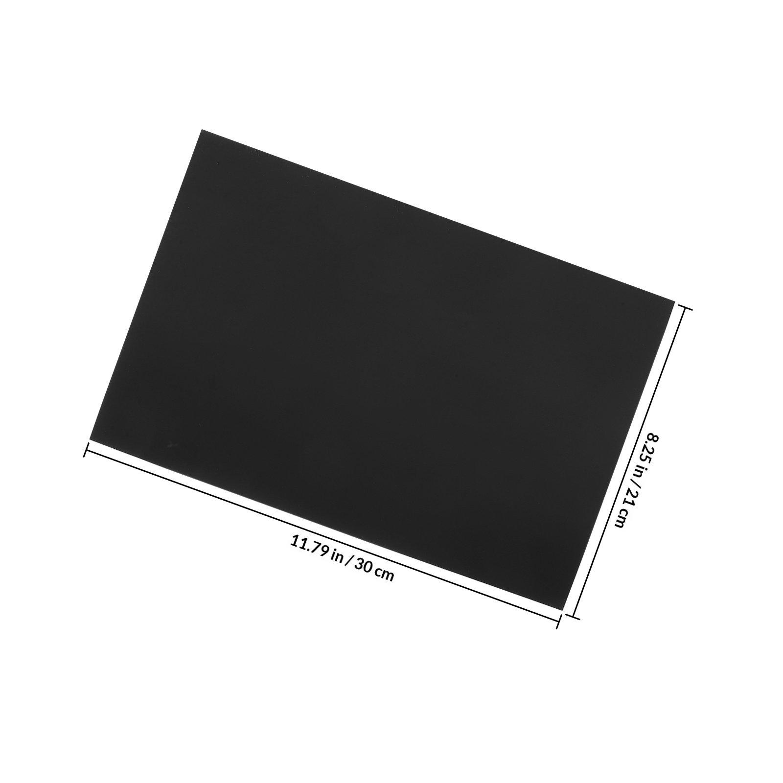 

2Pcs Gold Aluminum Sheet Engraving Blanks Smooth Surface Metal Plates for DIY Crafting Engraving Decoration Aluminum Sheet чёрный