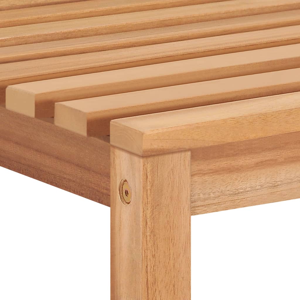 Vidaxl 9-Cz. Garden Furniture Set, Solid Teak Wood