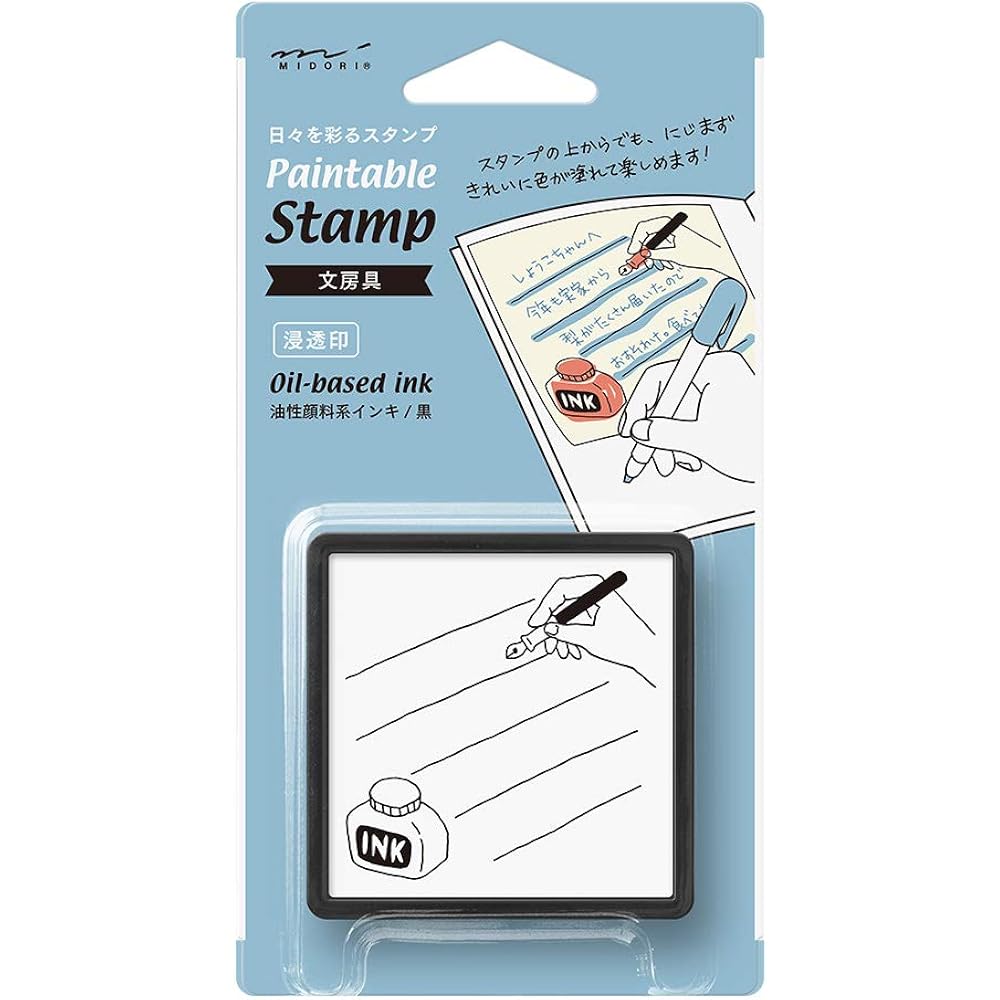 MIDORI (MIDORI) Stamp Penetration Seal Stationery Pattern 35397006