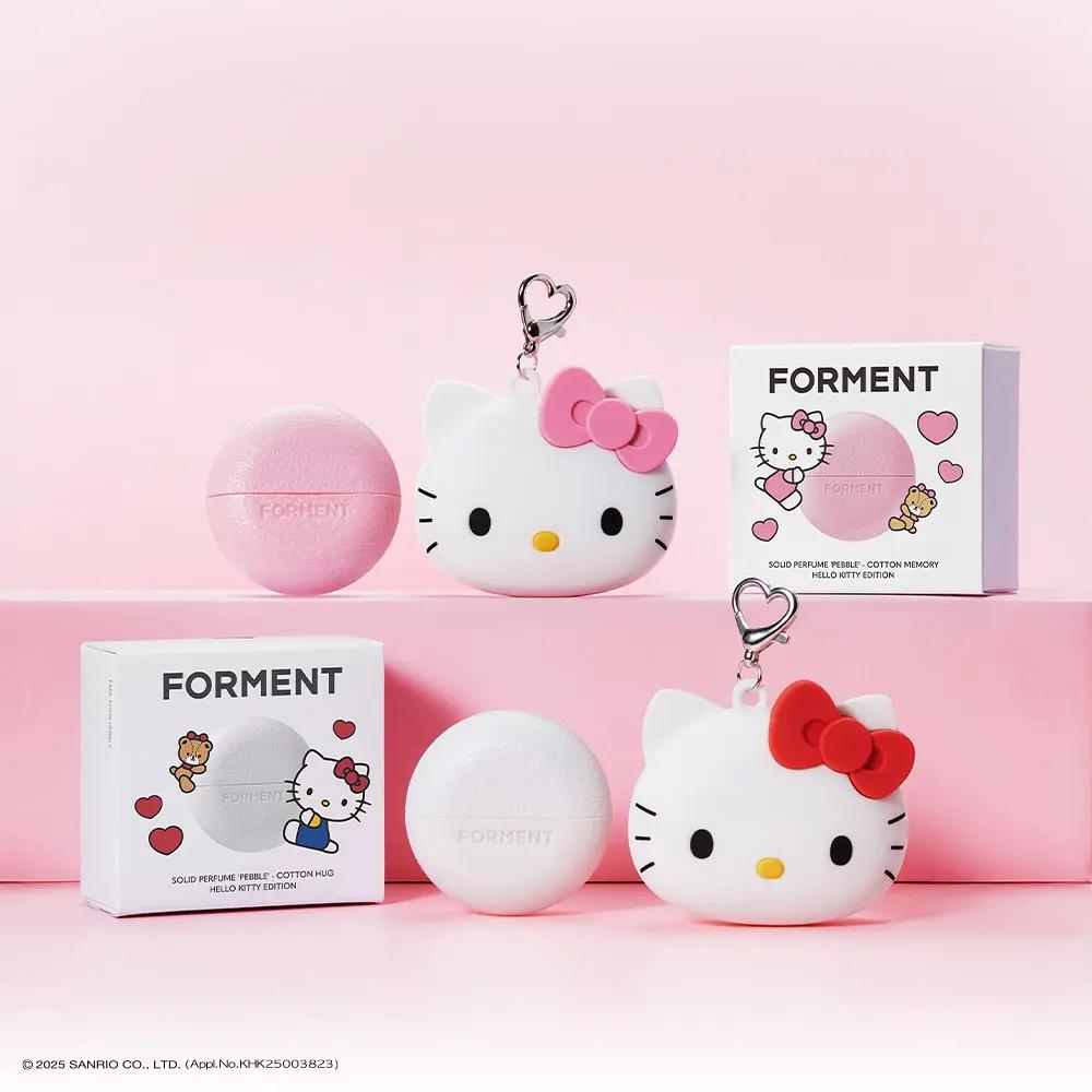 Forment Solid Perfume Cotton Memory/Cotton Hug 30ml Hello Kitty Edition (+Hello Kitty Keyring)