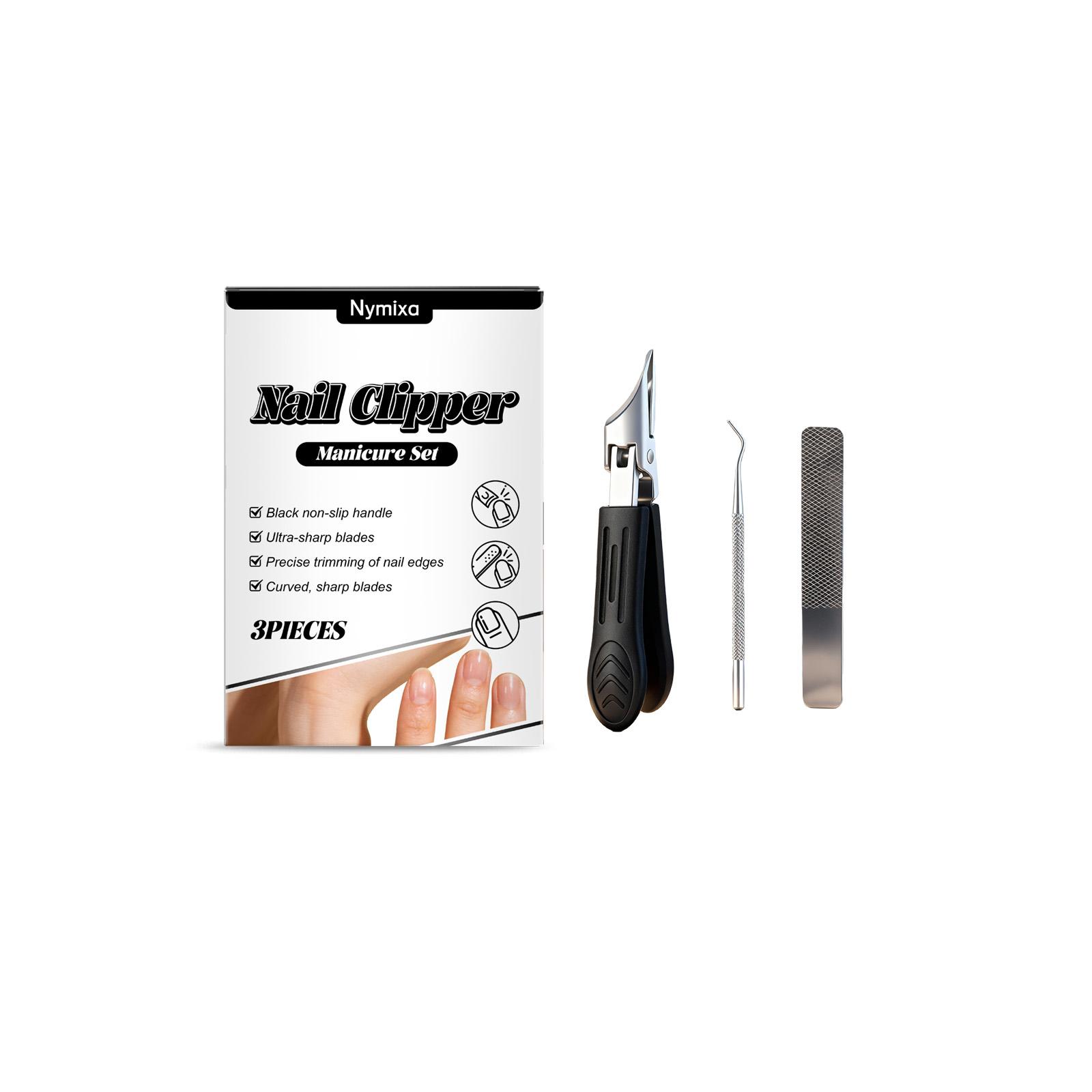 Nail clippers and nail art set - fits nails, portable and easy to use Nymixa