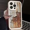 Retro Rusty Iron Phone Case For Samsung S24 S23 S22 Ultra Plus S21 A55 A54 A53 A52 A25 A15 A14 5G Soft Anti Drop Cover