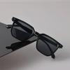 Luxus Sonnenbrille Damen Herren Quadratische Spiegelgläser Marken Designer Schwarz Sonnenbrille Trendige Brillen Unisex Sexy Cool