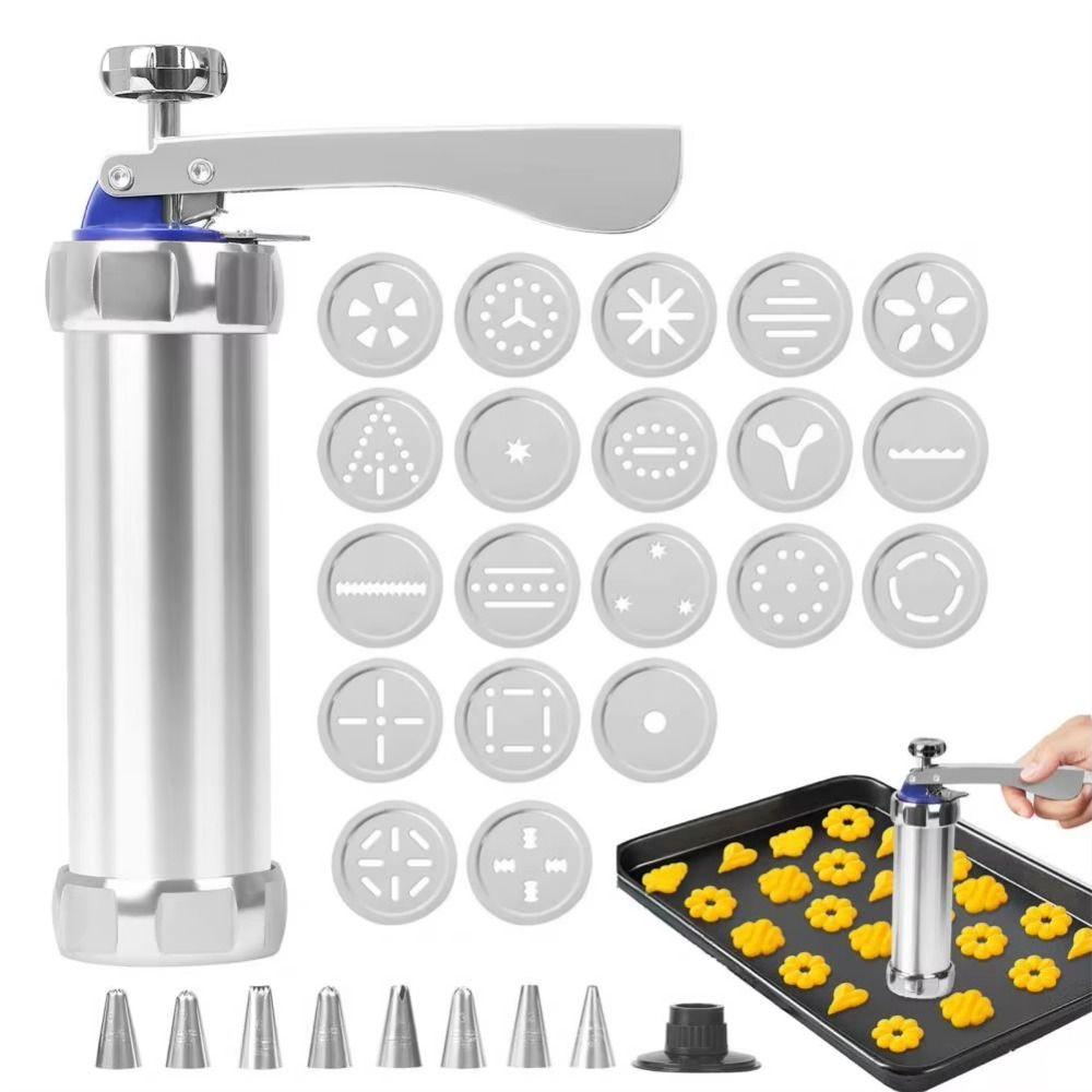 Multipurpose Cookie Press Kit Simple operation Spritz Cookie Maker Kit  DIY Biscuit Making