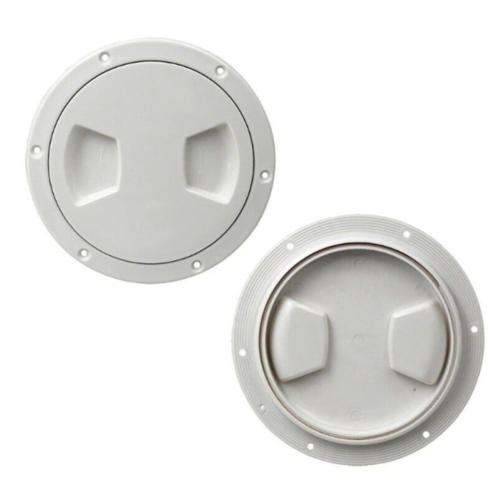 Plastic Hatch Cover Round Boat Screw Out Plate Deck Cover Lid Inspection Plate  Marine Boat
