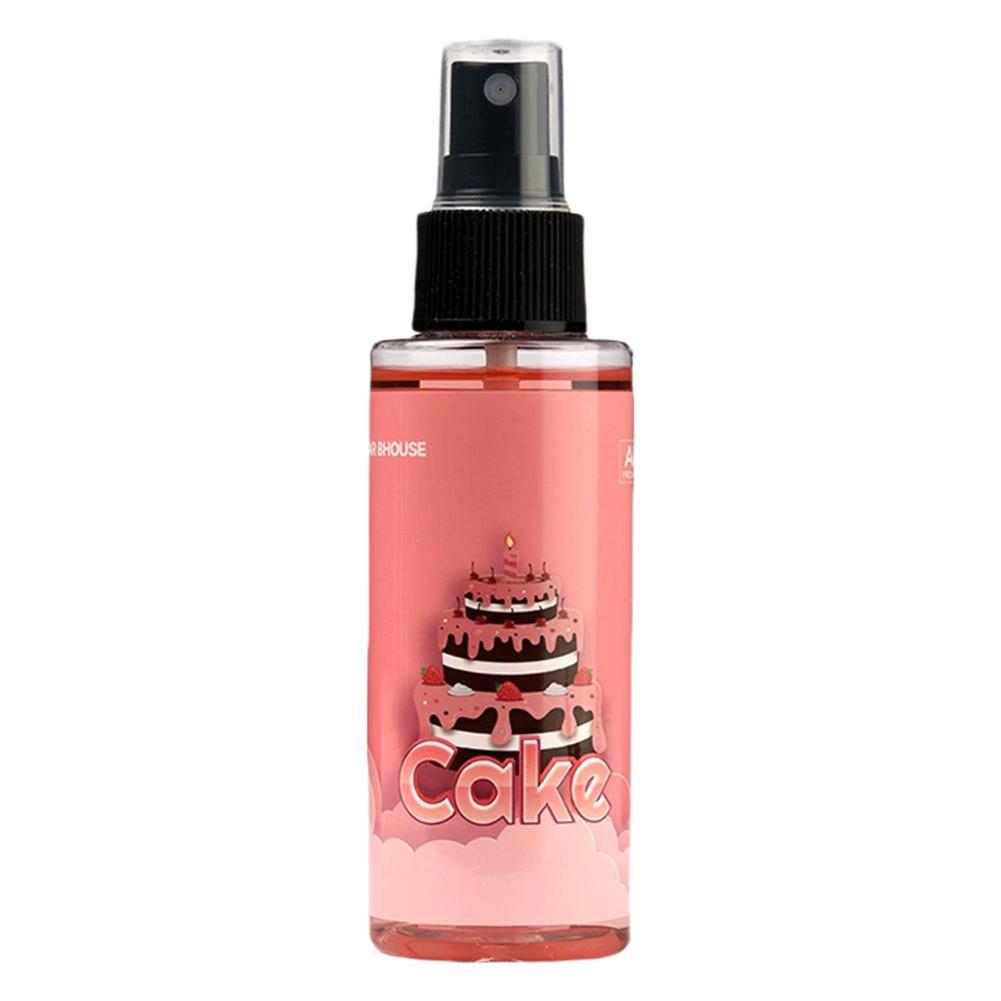 Car Air Freshener Spray Car Fragrance Long-Lasting Light Strawberry Cake Scent Fresh Perfume Car Interior Deodorant Spray