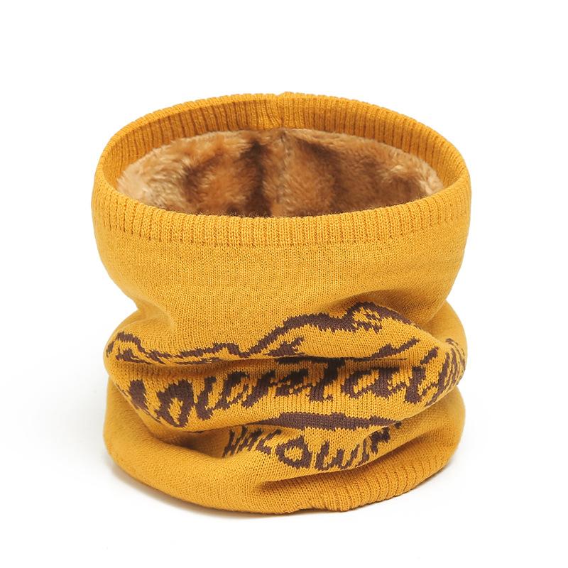 

Зимний Теплый Шарф-Кольцо на Шею Женский Мужской Вязаный Шейный Платок Бесконечный Кашемировый Снуд Толстый Шарф Ложный Воротник Унисекс Однотонный Модный One Size