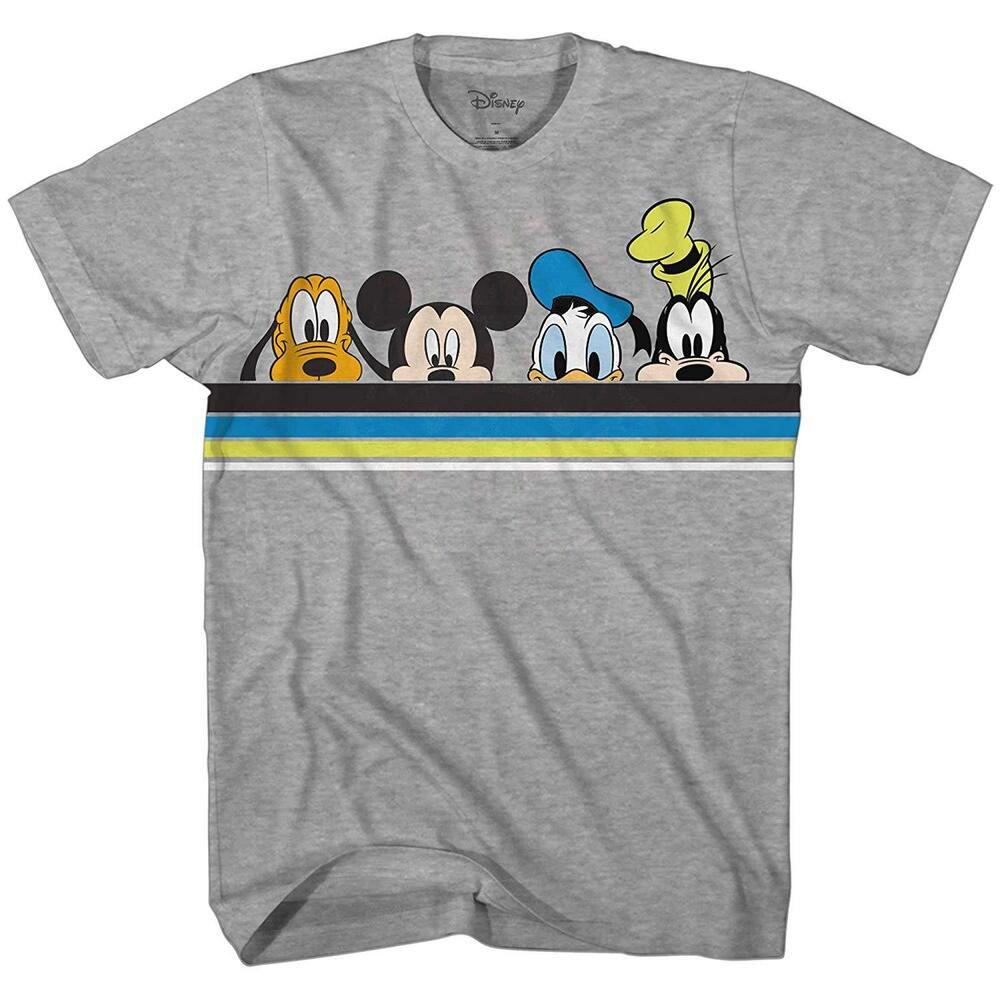 

Mickey Mouse And Friends Peek Pluto Mickey Donald Youth Kids Graphic T-Shirt Tee