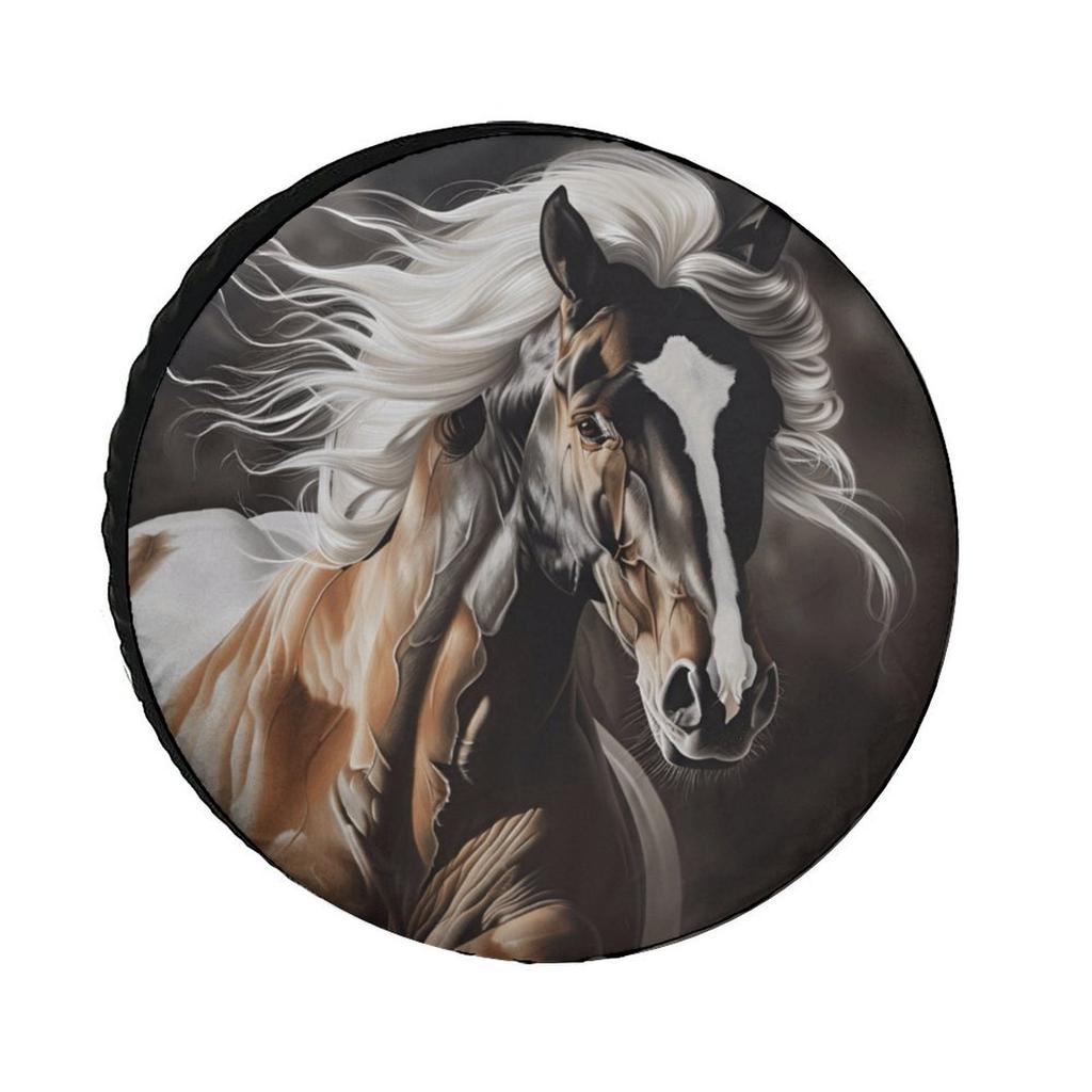 Fit Car Spare Tire Cover - Durable Polyester, Rainproof Protection For Camping Trailers & RVs