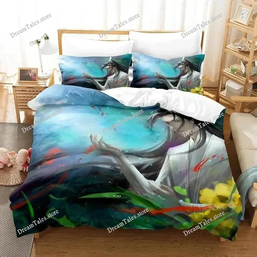 New Mo Dao Zu Shi The Grandmaster of Demonic Cultivation Bedding Set Anime Set Adult Kid Bedroom Duvet Cover Sets Luxury Gift741
