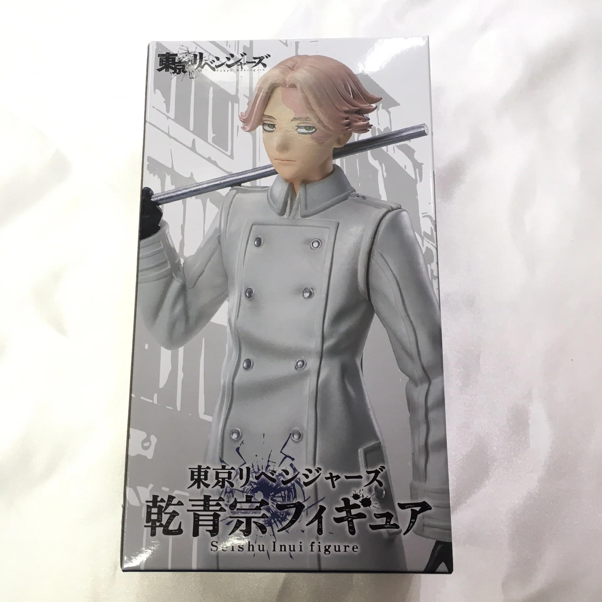 

Tokyo Revengers Inui Seimune Figure, 1 type, Taito белый