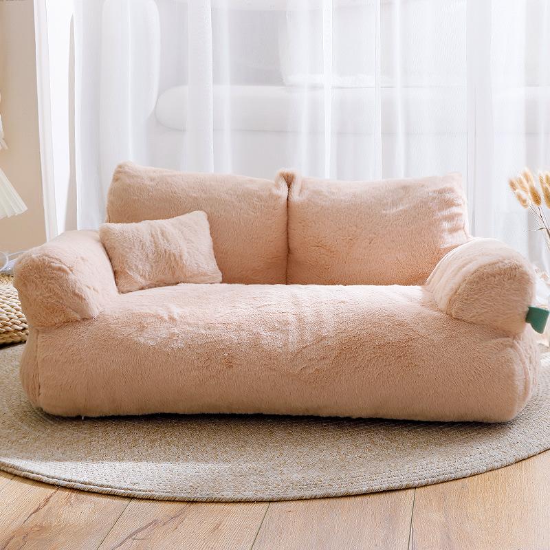 Cat Sofa Winter Dog House Cats Kennel Pet  Accessories Cat Bed Cat Supplies Detachable Dog House