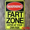Custom Gun Humor Tin Sign for Restaurant, Bar, or KTV Decor