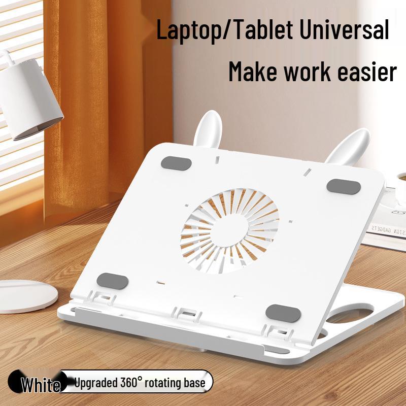 Suport portabil ergonomic pentru laptop cu funcții de răcire