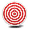 Dart Board Set with 2 Steel Tip Darts Double Side Staple-Free Dartboard Throwing Foam for Play Battle Game Party Supplie