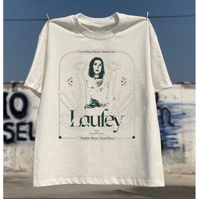Laufey Tour Poster Collection Cotton Gift For Fan S To 5XL T-shirt MD09 Unisex T-Shirt