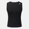 DESCENTE Women'S Ribbed Sleeveless Black (Sq322Pst71)