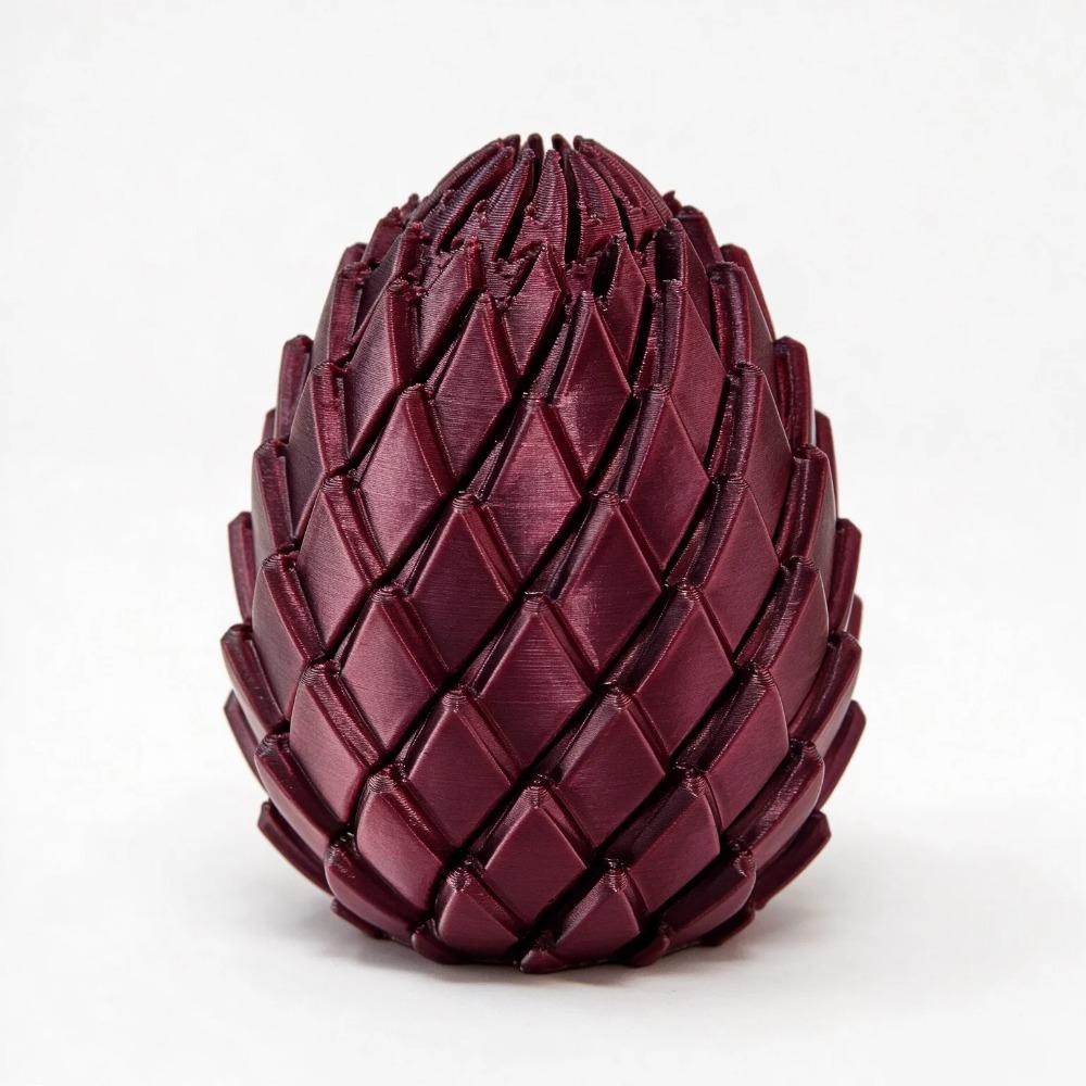 Hot New 3D Printing Dragon Egg Stress Relief Model Deformable Twist Egg Creative Stress-Relief Gadget Desk Ornament Creative Gif