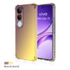 For VIVO V50 Lite V50E Regnbuegradient Støtsikkert Telefondeksel Myk TPU Gjennomsiktig Anti-fall Deksel for VIVO V 50 Kollisjonsputer Deksel