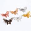 10pcs 41x36mm 35x25mm Metal Copper Rhinestone Butterfly Filigree Wraps Charm DIY Jewelry Accessories Findings Supplies