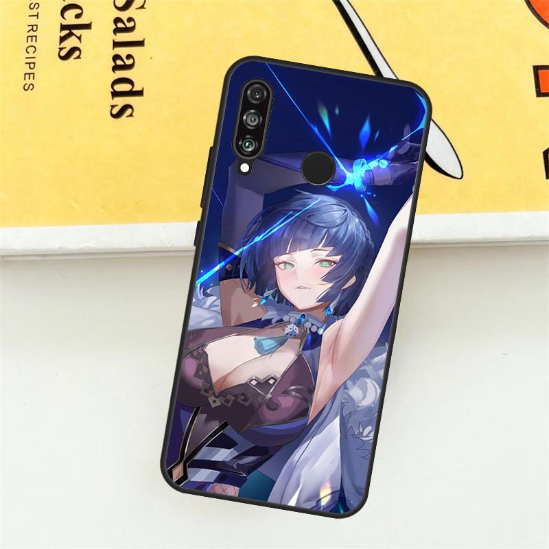 

Yelan Genshin Impact For Huawei Nova 12S 12i 9 10 SE 7i 8i 11i Y60 Y61 Y70 Y72 Y73 Y90 Y91 P20 P40 P30 Lite Case Huawei P30 Pro