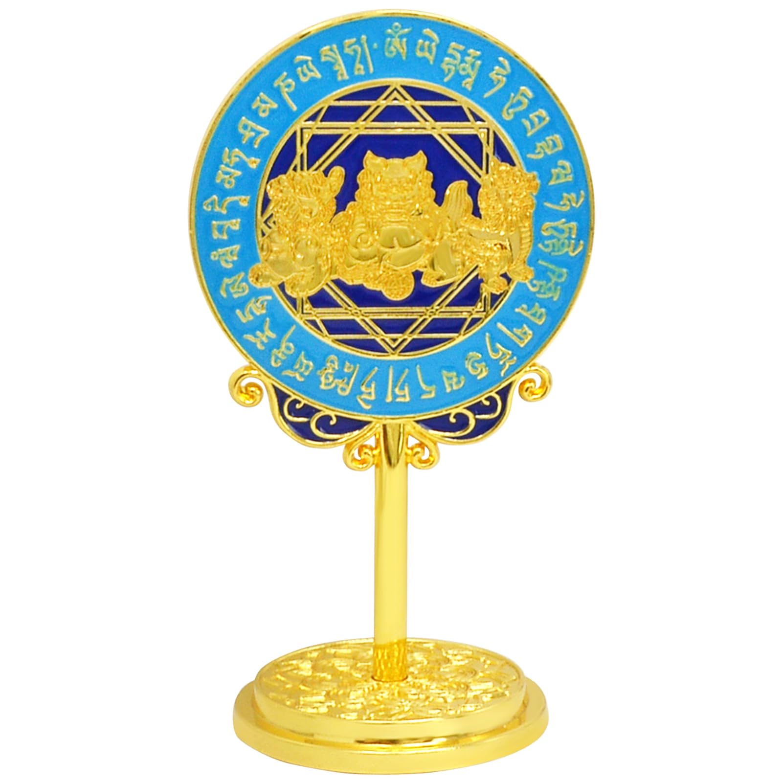 

Fengshuibringluck Feng Shui Amulet Figurine, Mirror, Anti-Sansha, Protective Shield, Amulet, Feng Shui Item