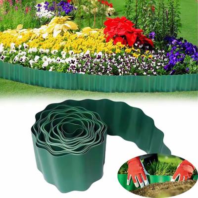 Feuchtigkeitsbeständiger Kunststoff-Gartenzaun Wetterfester Rasenbegrenzer Zaun Hinterhof