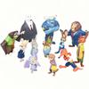 12 Stück/Set Zootopia Tiere Actionfigur Spielzeug Hase Judy Hopps Fuchs Nick Wilde Film Kinder Geschenk Sammlung Figuren NEU Beweglich Gelenkig Maßstab