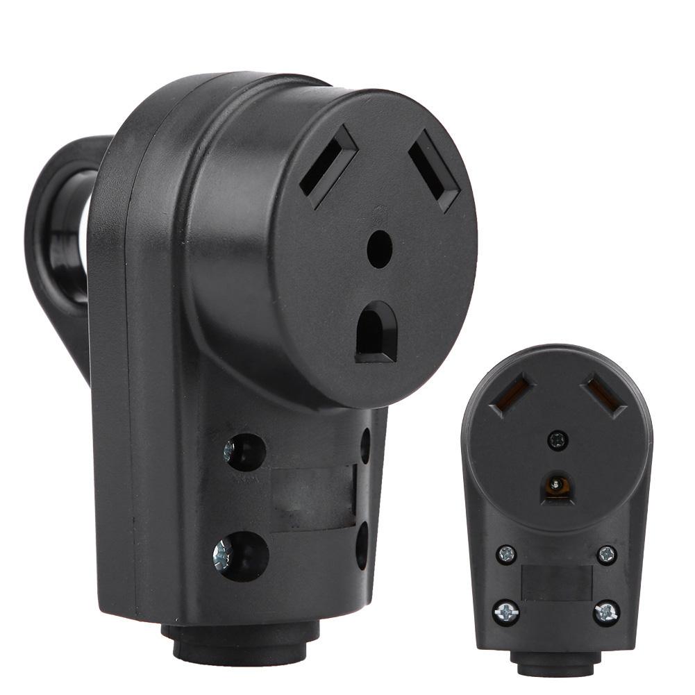 RV 30 AMP Steckdose Elektrischer Weiblicher Stecker Adapter mit Einfach-Griff