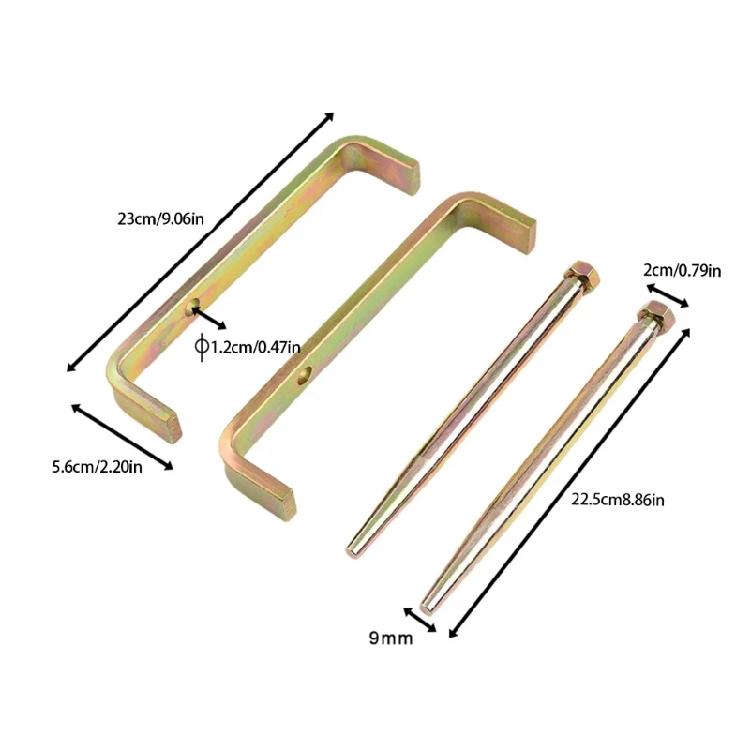 4pcs Engine Cylinder Head Support Tool Set with Adjustable & Lightweight Designs Easy to Use for Vehicle Maintenance