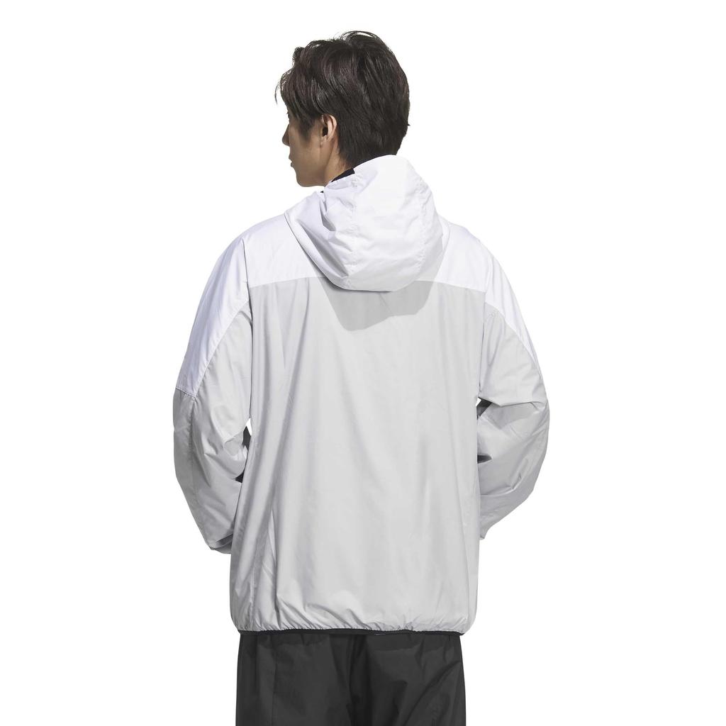 Adidas BSC Wind Jacket DP025 Light Gray Heather Solid Gray Size M Must-Have Men's (KA1298)