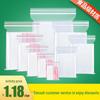 ZISIZ Thickened Transparent Self-Sealing Preservation Bags