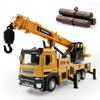 Huang Yem Construction Vehicle Toy Car Crane Toy Construction Truck Work Vehicle Work Vehicle Alloy Construction Car with Telescopic Boom Structure