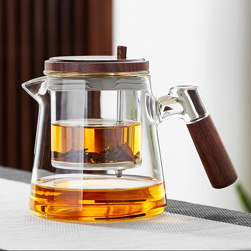 PAKCHOICE Tea-Water Separation Glass Teapot