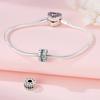 Original Copper Charms Luxury Colored Zircon Stone Fixed Clip Beads Fit Bracelet Diy Women Making Delicate Gift