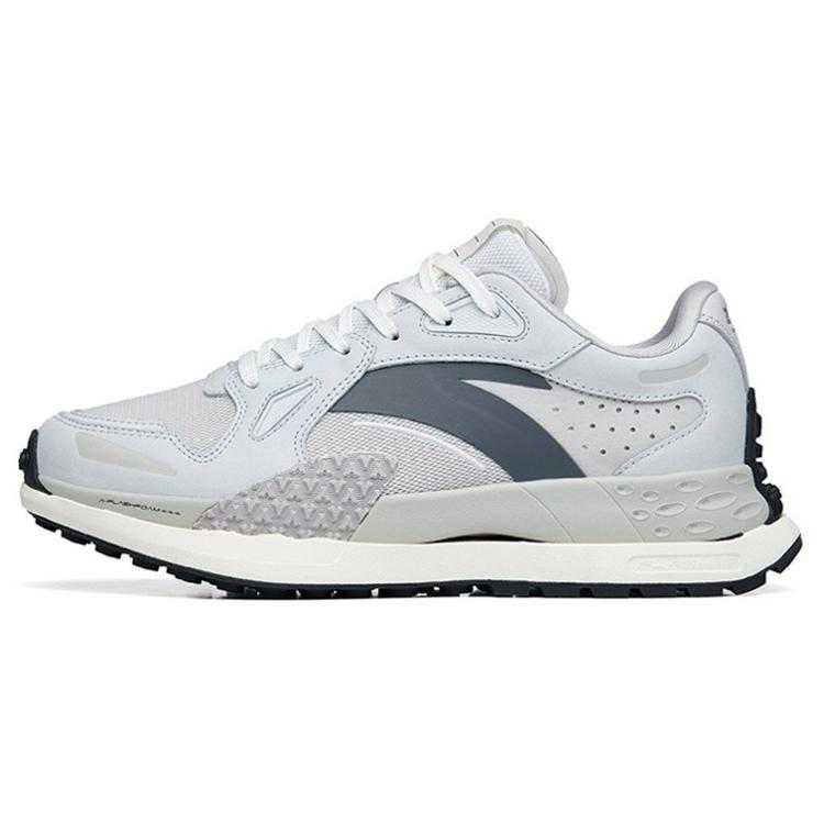 

New Anta Shock Absorbers Slip Resistant Abrasion Resistant Low top Running Shoes Women s Gray 122255560A-3 36